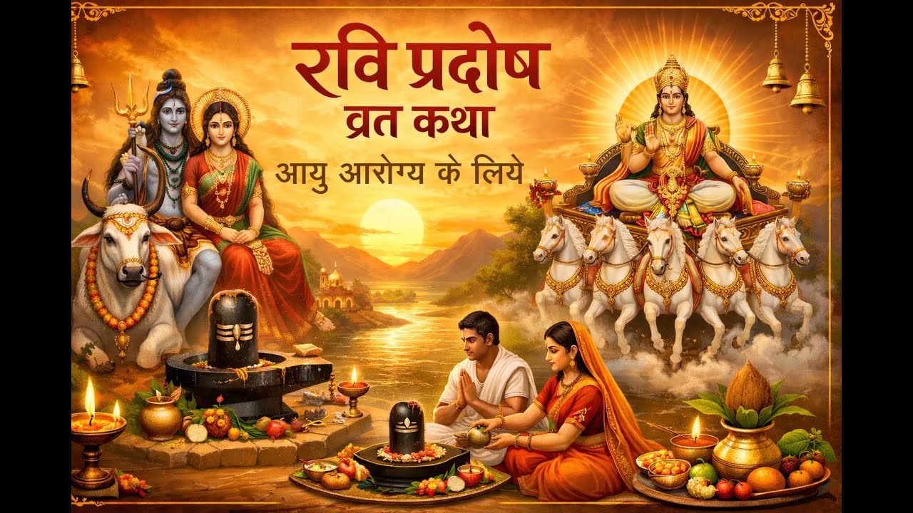 रविवार त्रयोदशी की प्रदोष व्रत कथा-Ravi Pradosh Vrat Katha-Pradosh Vrat Katha - रवि प्रदोष व्रत कथा