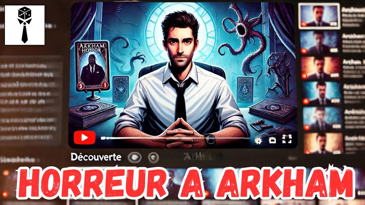 🔥 HORREUR à ARKHAM LCG (le jeu de carte)🔥  On découvre, on compare, on joue et on review !