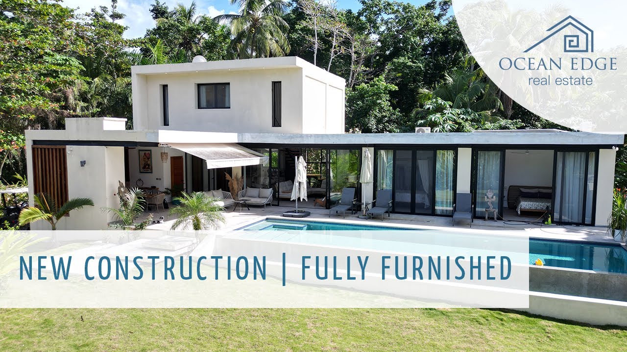 Architect villa & tropical garden near the beach | Las Terrenas | Ocean Edge Real Estate