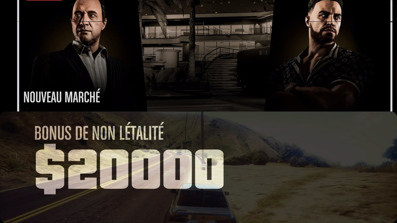 Missions « nouveau marché « GTA Online (État des lieux - Piller et créer - Date Butoir,Défi Élite)