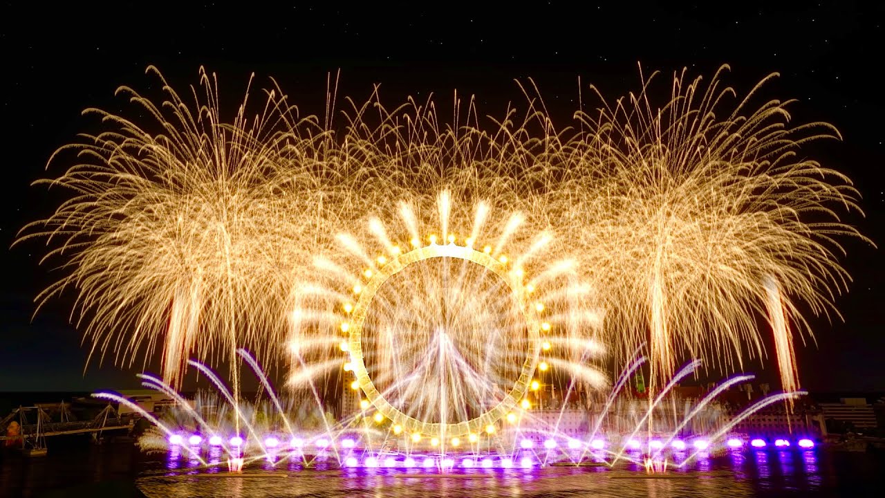 ⁴ᴷ London Fireworks Recreation 2022/2023: 