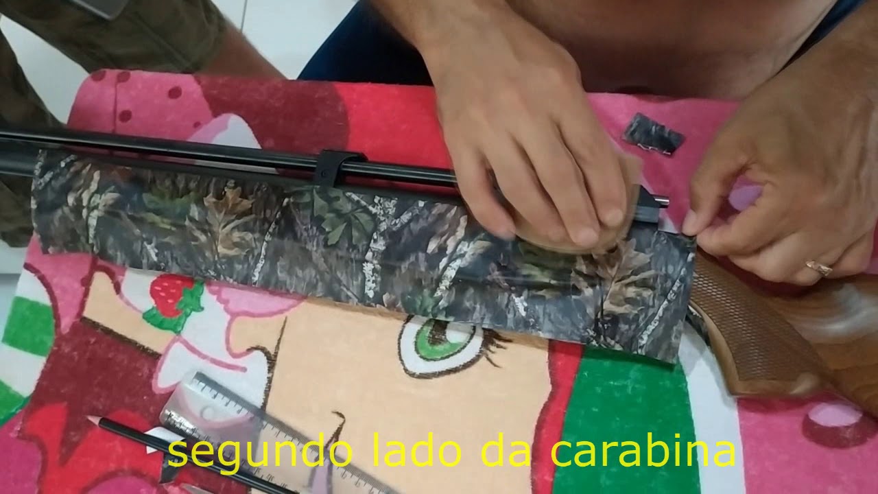 Camuflagem Carabina PcP Pr900
