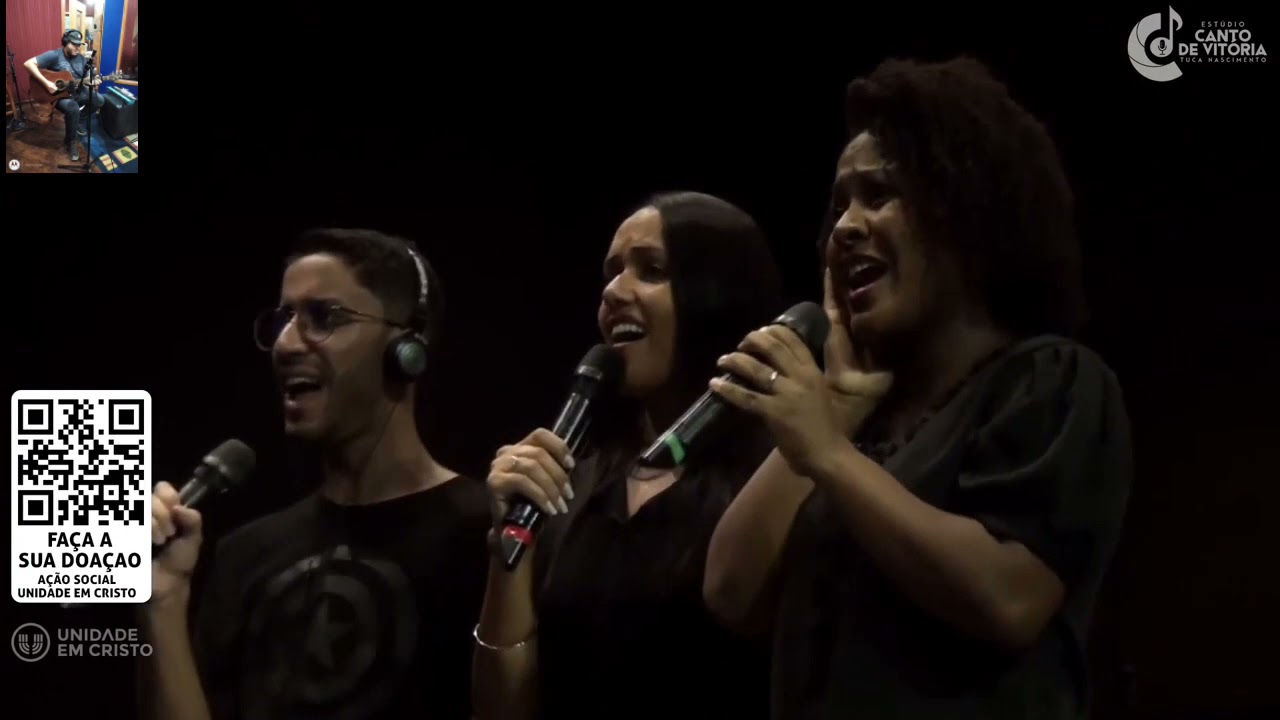 Michelle Nascimento e Banda - Medley Louve e Adore/Seja Livre - Leonam Gurgel Guitarra