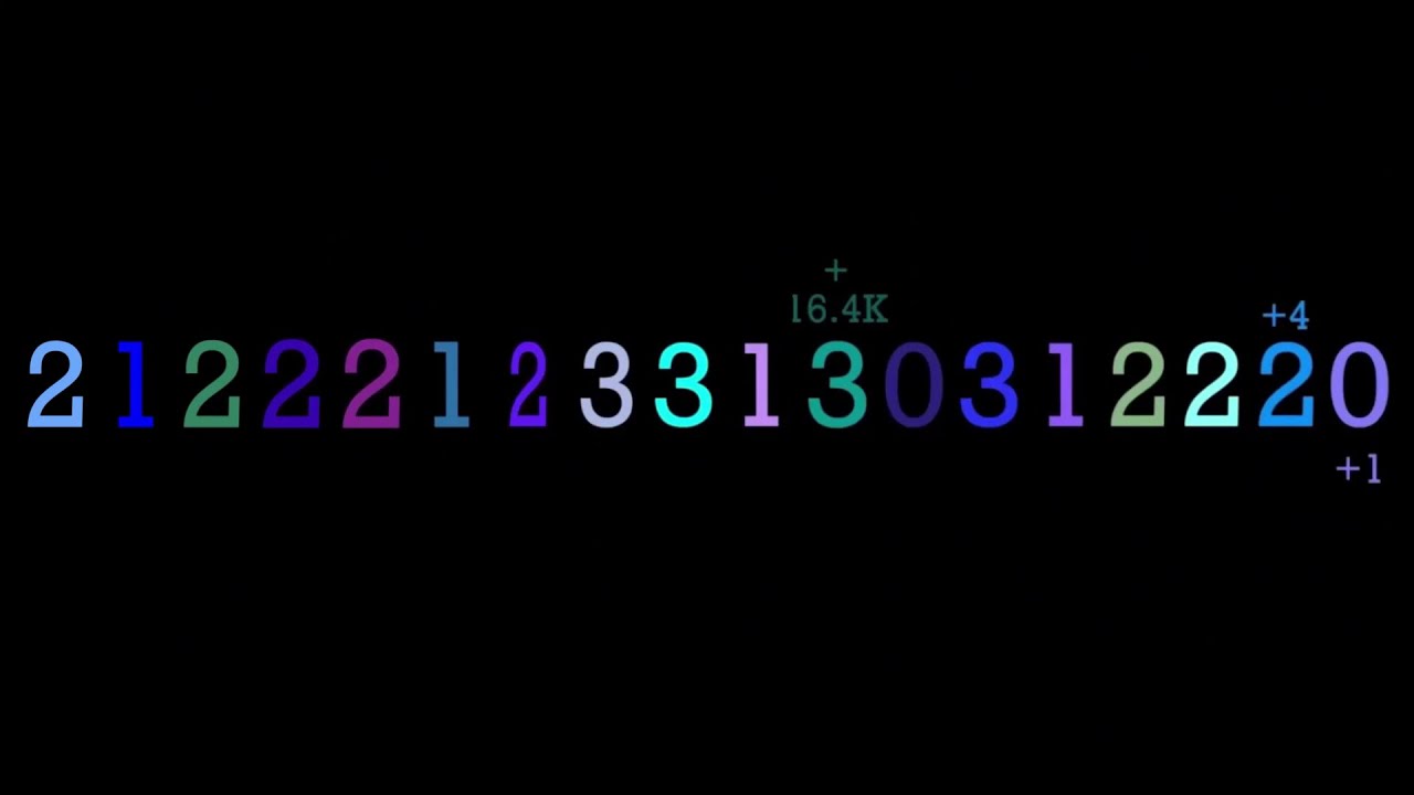 0 To 1.126 Quadrillion In Quaternary With Sound Effects