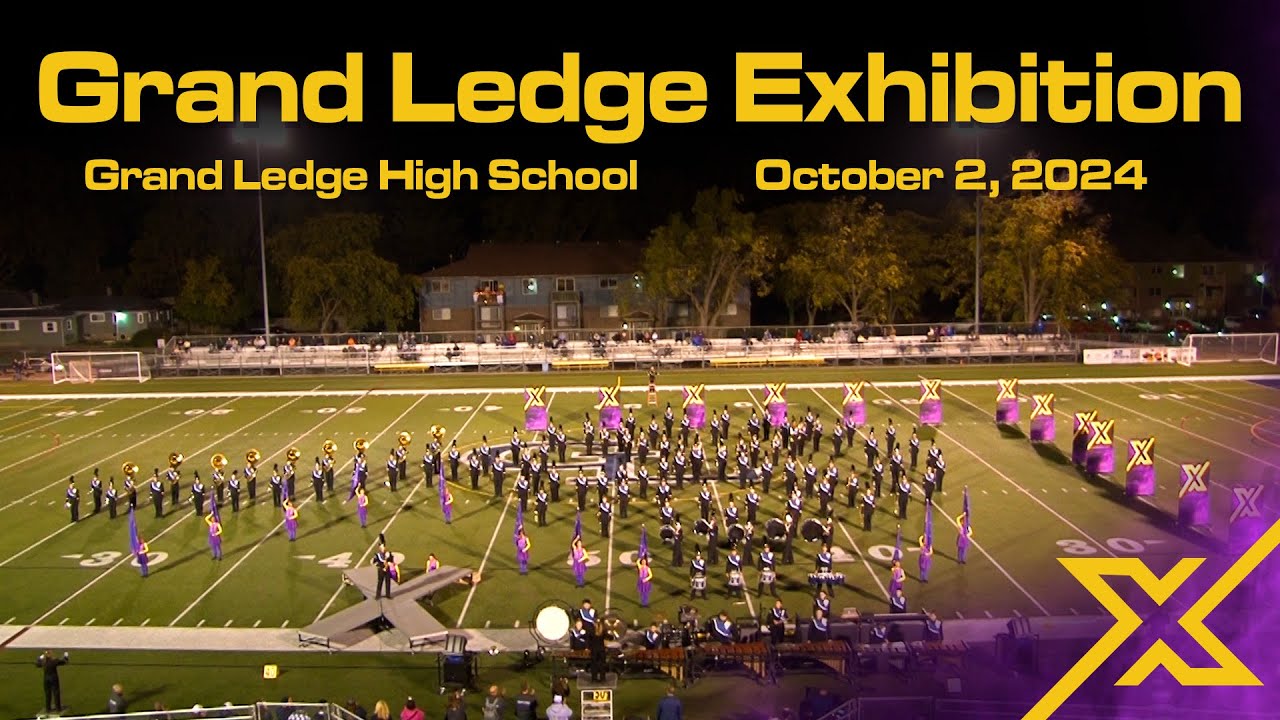 GLHS Marching Band at the Grand Ledge Exhibition 10-02-2024