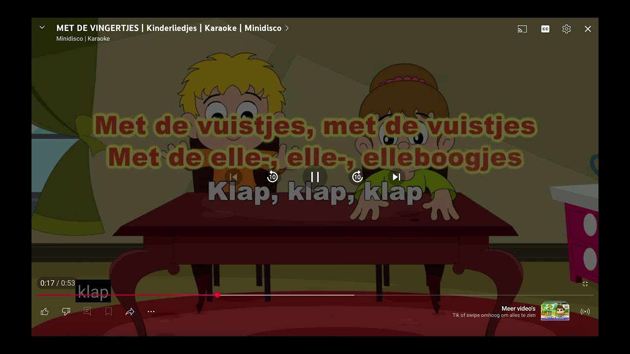 Minidisco Vingertjes Nederlands Dutch Met Zingen