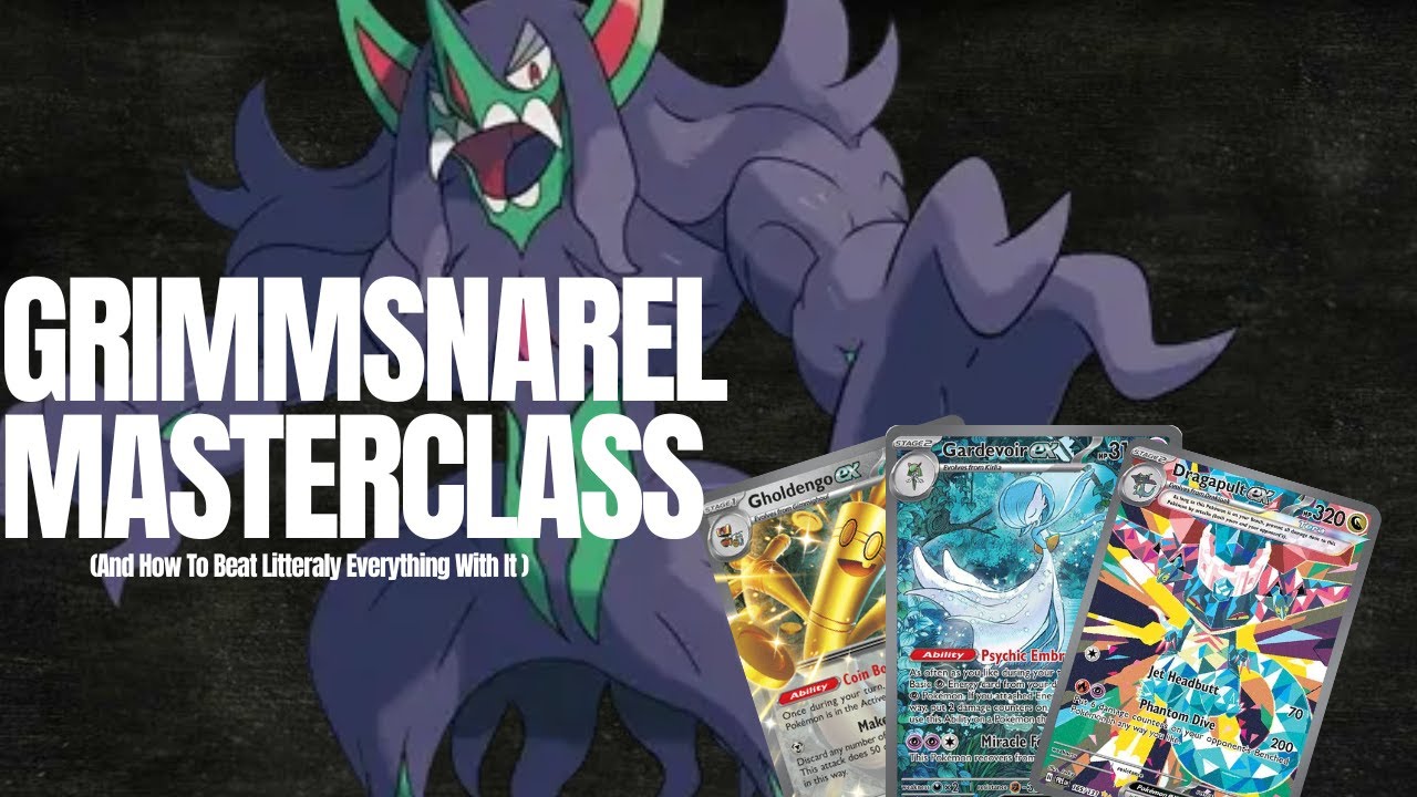 The only Marnie's Grimmsnarl Masterclass You'll Ever Need #pokemon #tradingcardgame #regionals