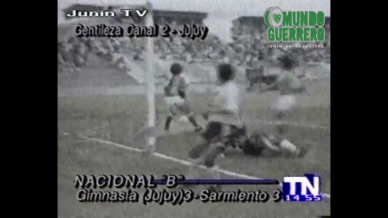 Gimnasia (Jujuy) 3 - Sarmiento 3 (Nacional B -  Torneo 1993/1994)