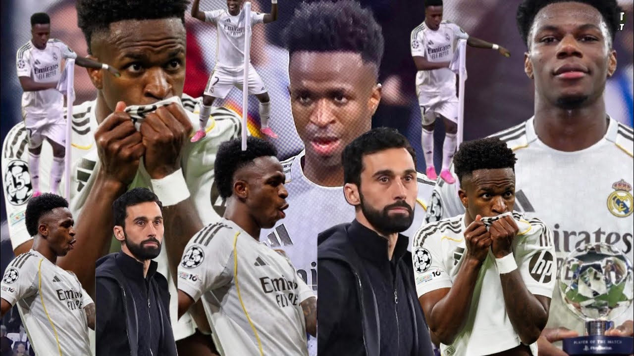 Vinicius Junior fè tout fanatik sezi anpil jwè renmen lè Vinicius Junior ap jwe byen Alvaro Arbeloa 