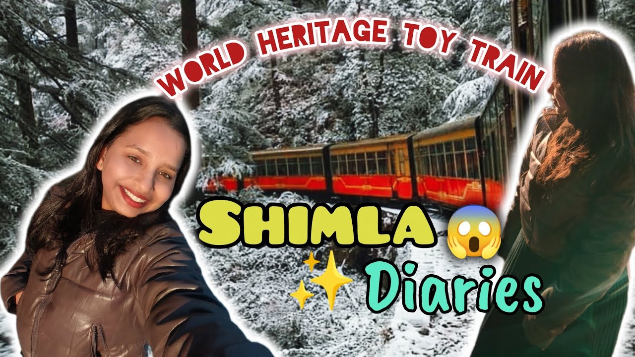 Kalka to shimla Toy Train Journey 🚂 | Shimla Vlog | Jhakhu temple | Mall road shimla l(Part-1)