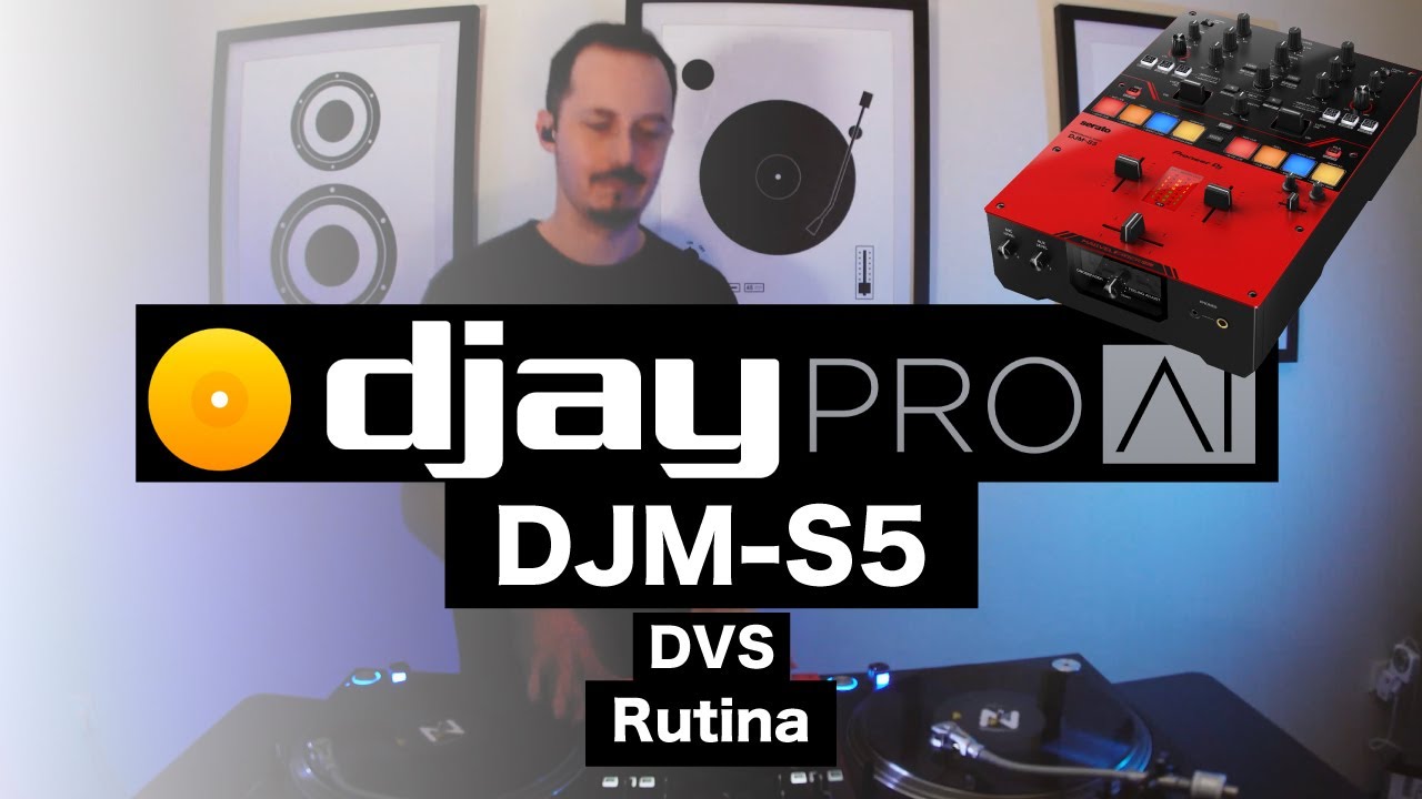 Rutina con djay Pro AI y el DJM-S5
