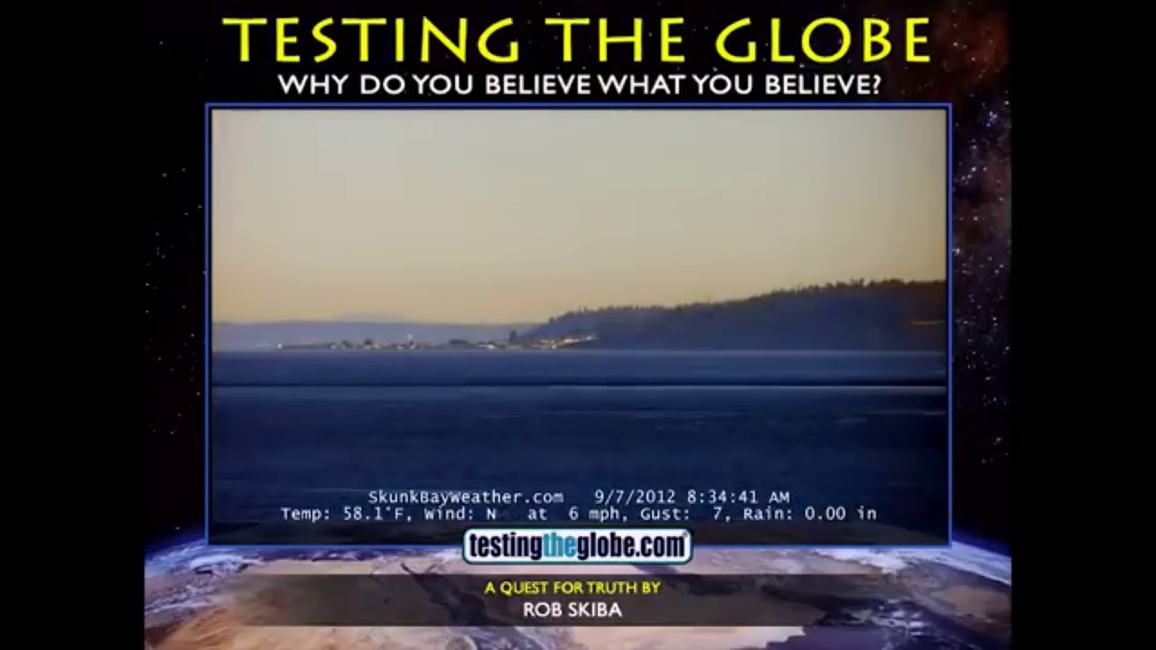 Curvature or Atmospheric Lensing?