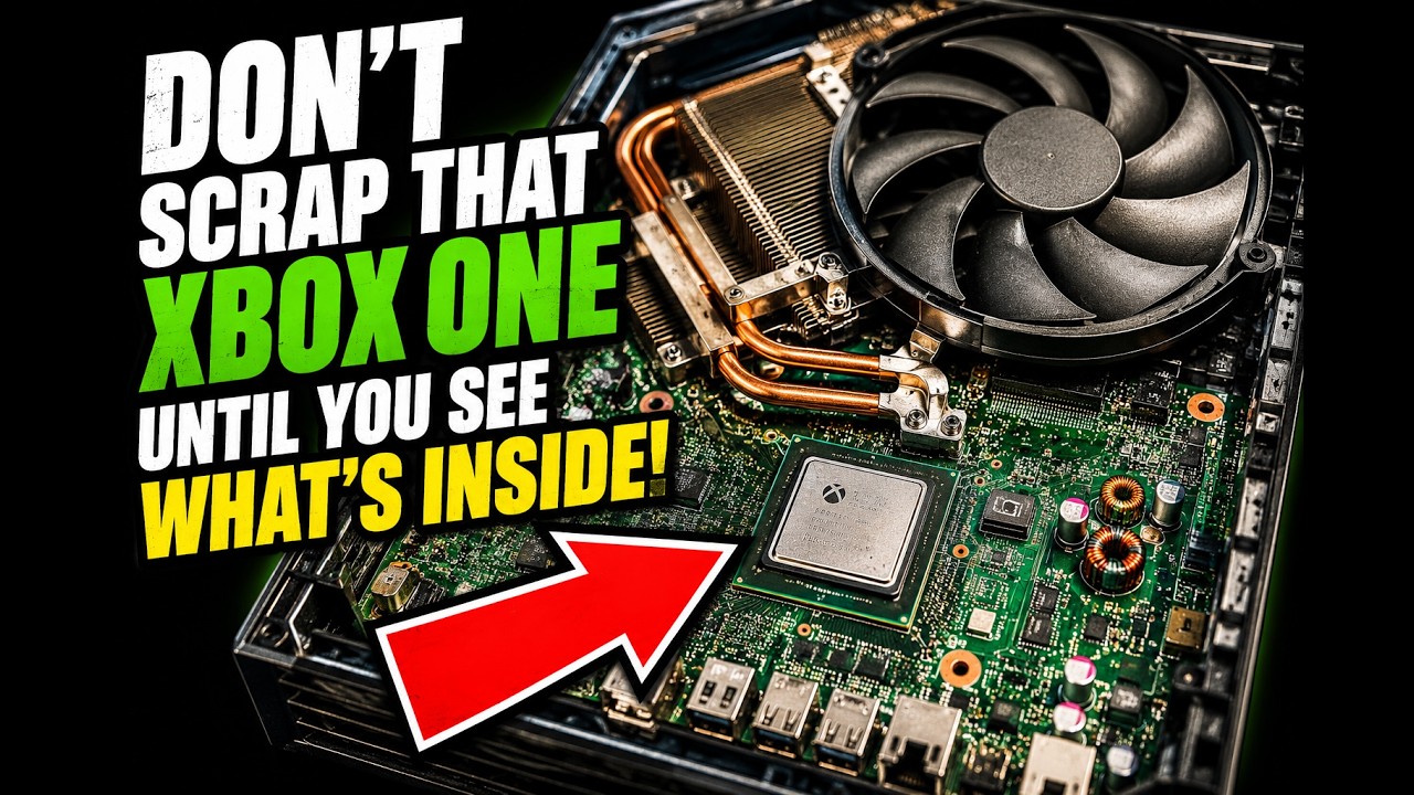 DON'T SCRAP that broken Xbox One! See what's *really* inside. 👇