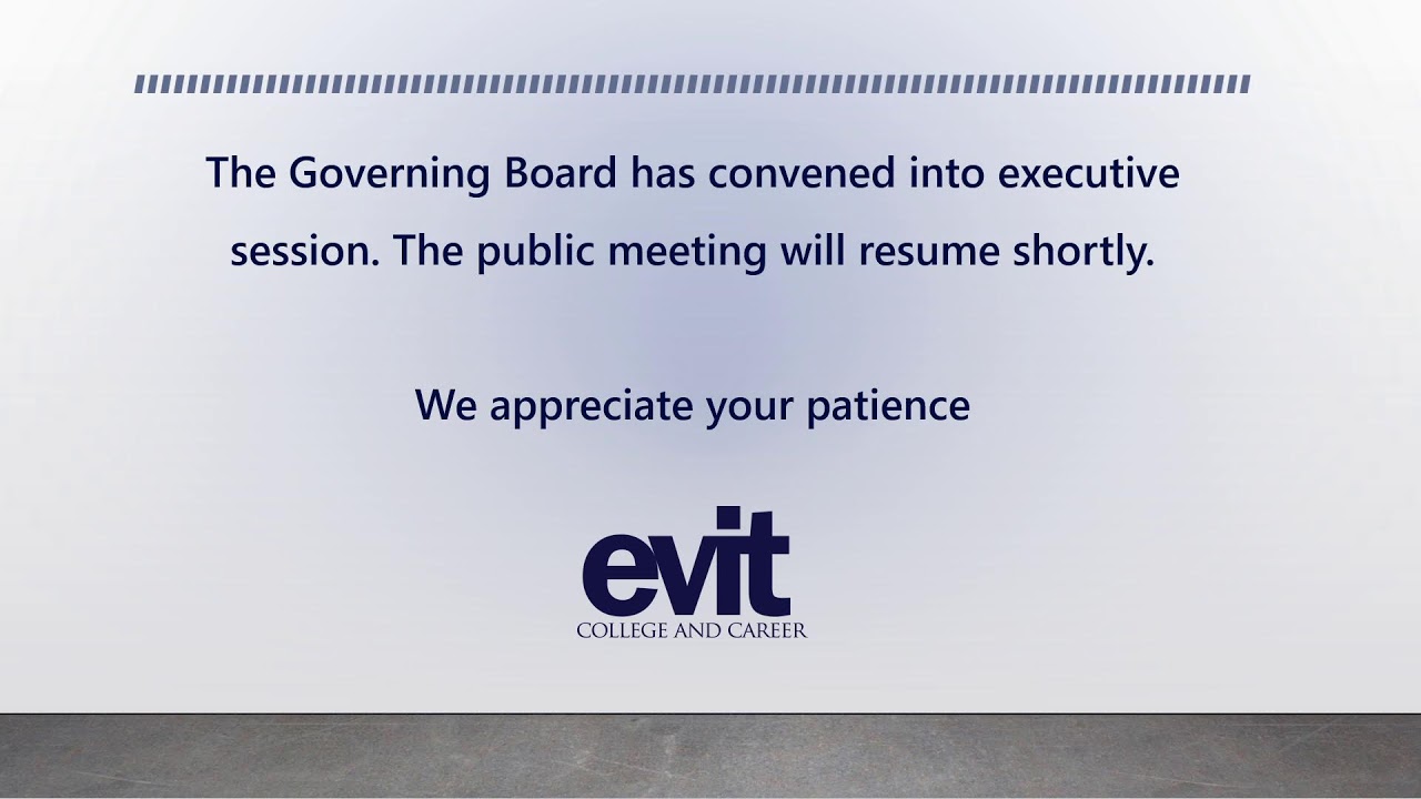 EVIT Governing Board Public Meeting - February 9, 2026