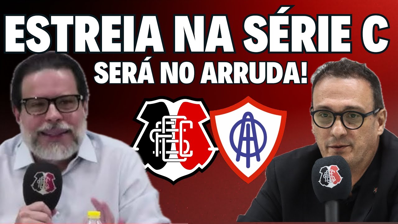 ATENÇÃO! SANTA CRUZ ESTREIA NA SÉRIE C NO ARRUDA E JOGA TODA COMPETIÇÃO NO MUNDÃO!