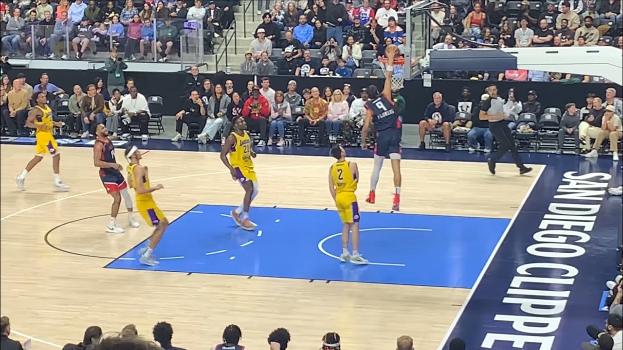 San Diego Clippers vs. South Bay Lakers Gameday Experience 🏀 (February 8, 2025)
