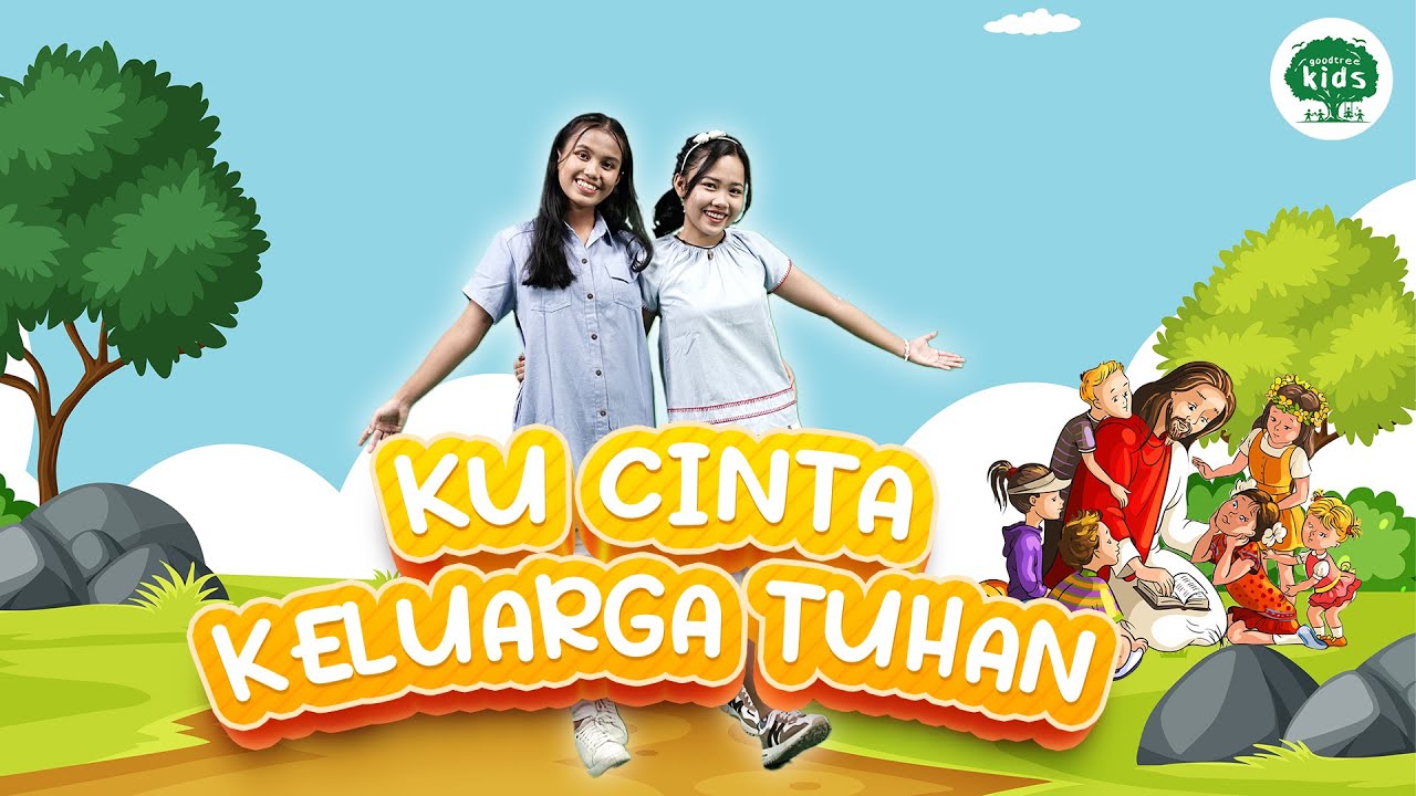 Gerak Lagu Sekolah Minggu 🏠 Ku Cinta Keluarga Tuhan ❤️