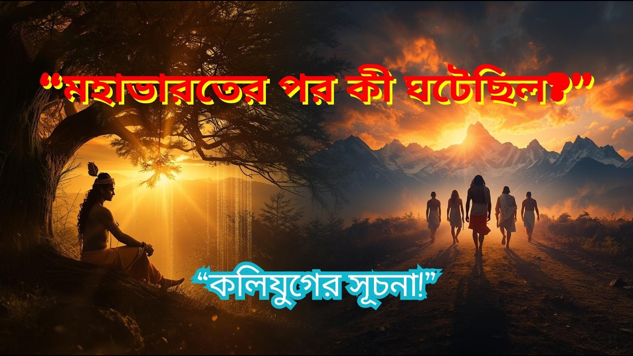 মহাভারতের পরে পৃথিবীতে কী ঘটেছিল? | শ্রীকৃষ্ণের প্রস্থান ও কলিযুগের সূচনা রহস্য