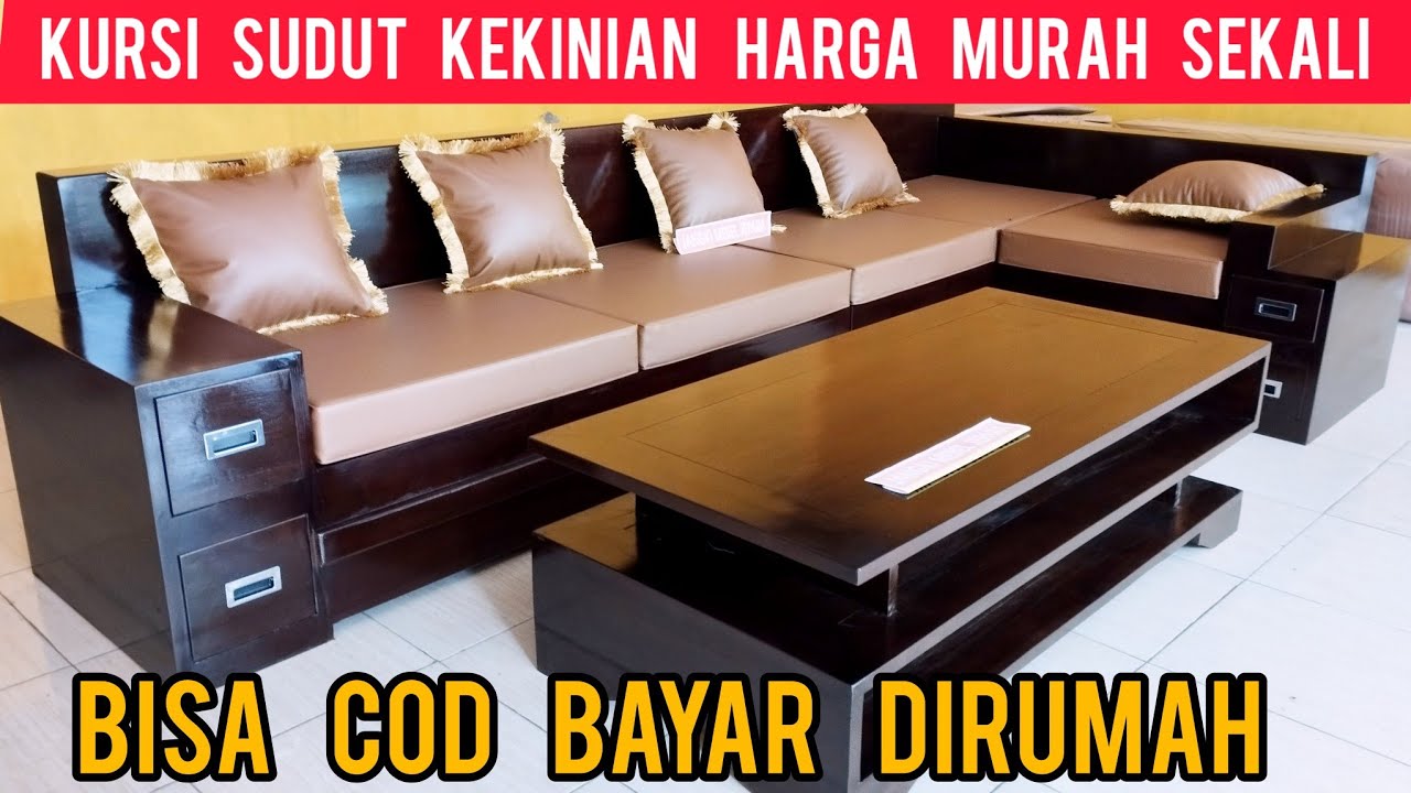 Kursi Sudut box Desain kekinian Harga Murah sekali