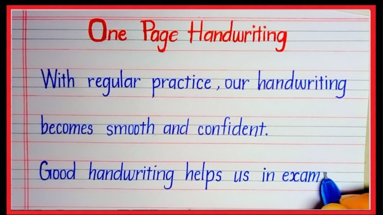 Daily one page Handwriting Practice  || video#3 ||  improve  handwriting | Handwriting video 2026 