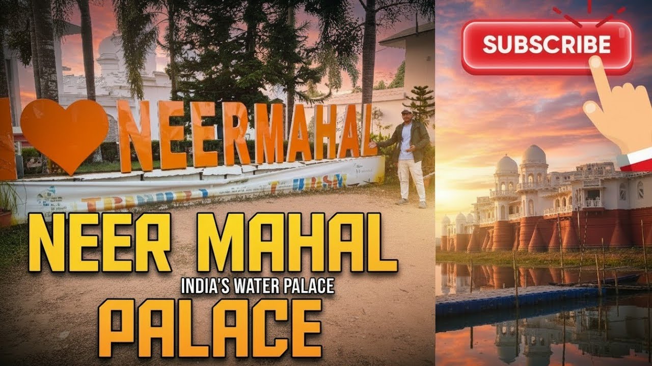 Neermahal Palace Tripura | Hidden Gem of Northeast India | Boat Ride Experience😱@vlogger_aasif#vlog