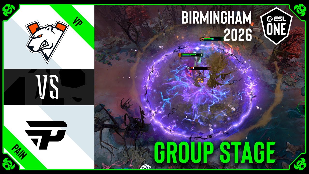 VIRTUS PRO vs PAIN - HIGHLIGHTS - ESL One Birmingham 2026