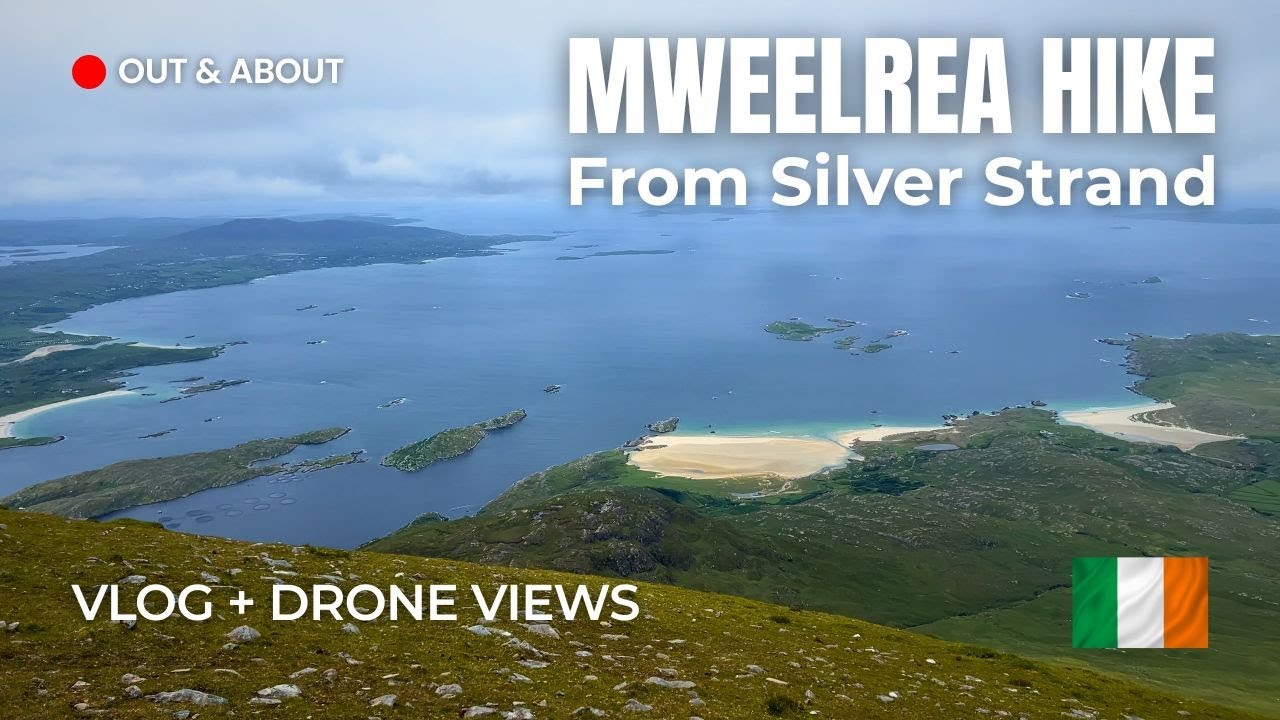 Hiking from Silver Strand to Mweelrea Summit | Epic Hike with Drone Views