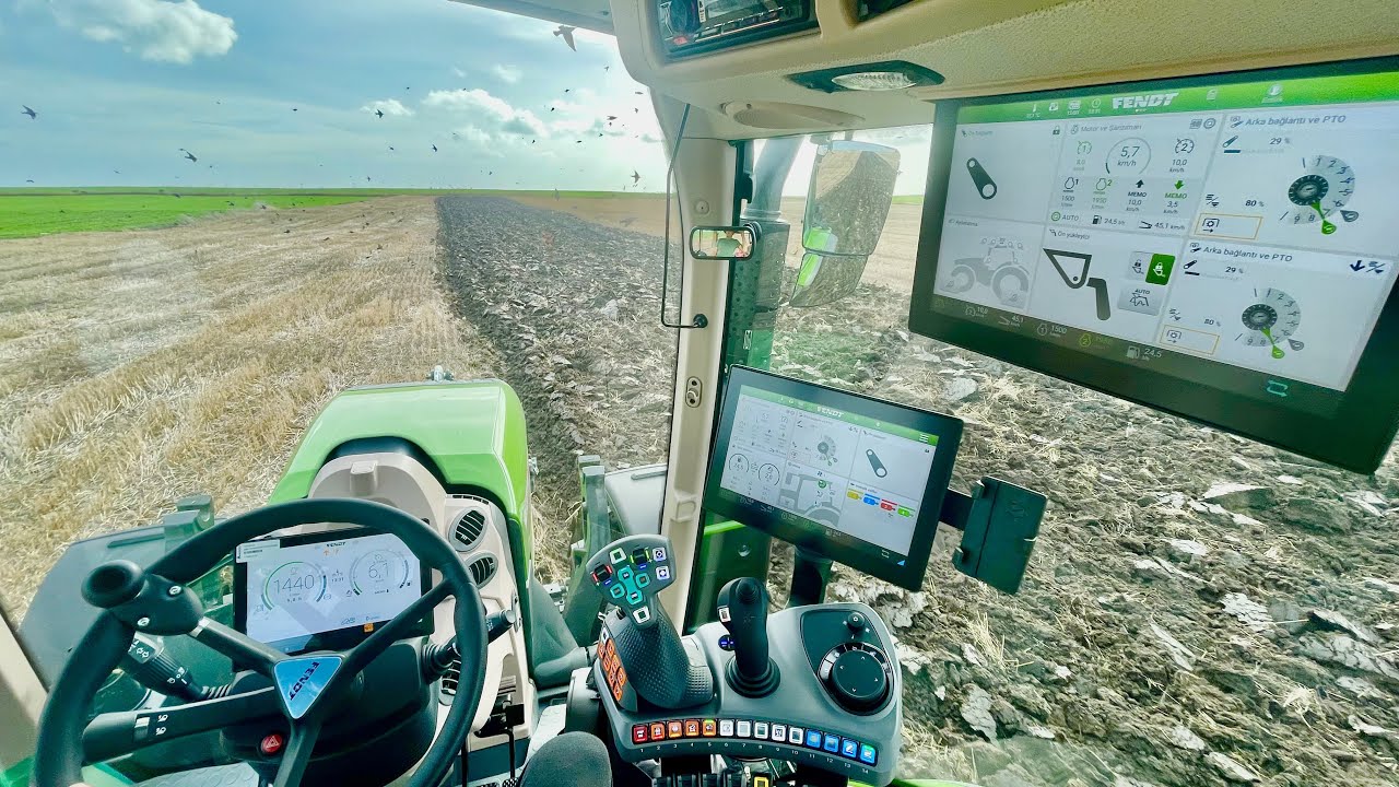 FENDT 314 | SONUNDA ARAZİYE ÇIKTIK - ANIZ SÜRÜYORUZ 💪