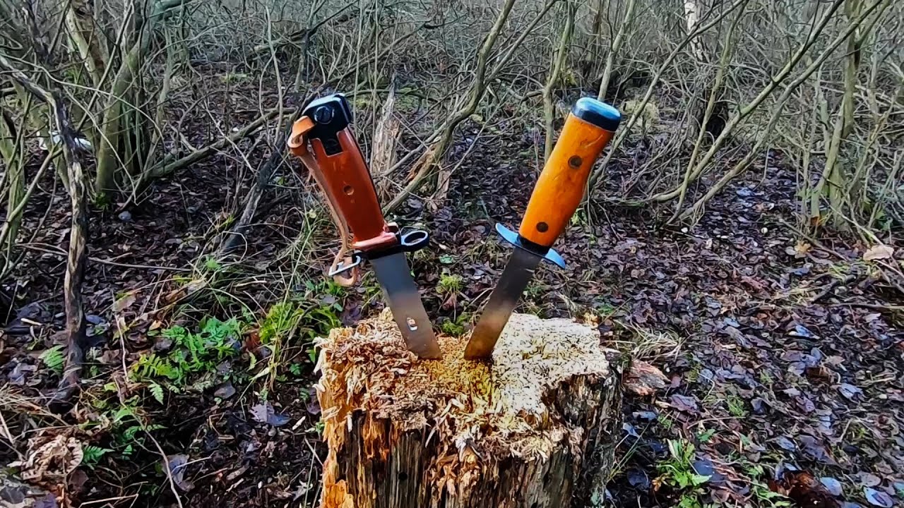 Wstęp o nożach do rzucania i bagnetach.