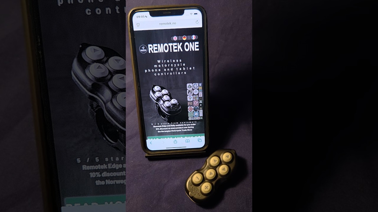 Remotek One installation and use on iOS.