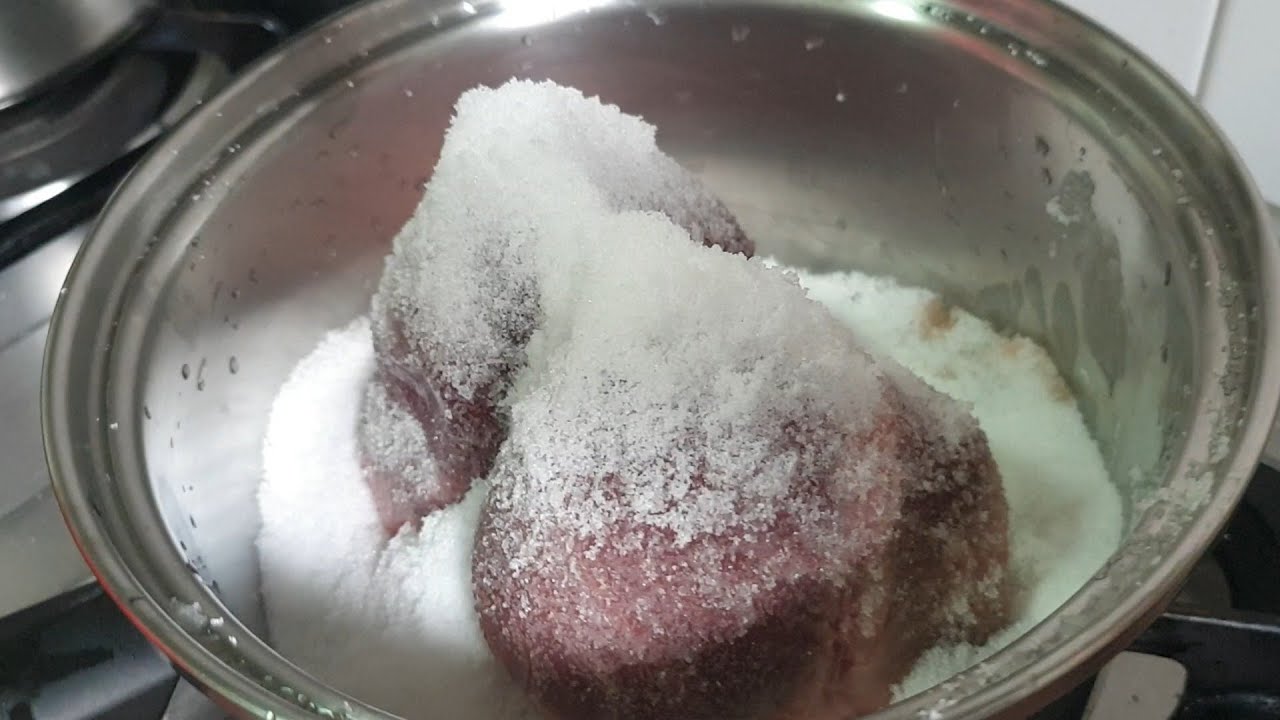 鹽巴 蓋 豬心 - 台灣 古早味 美食