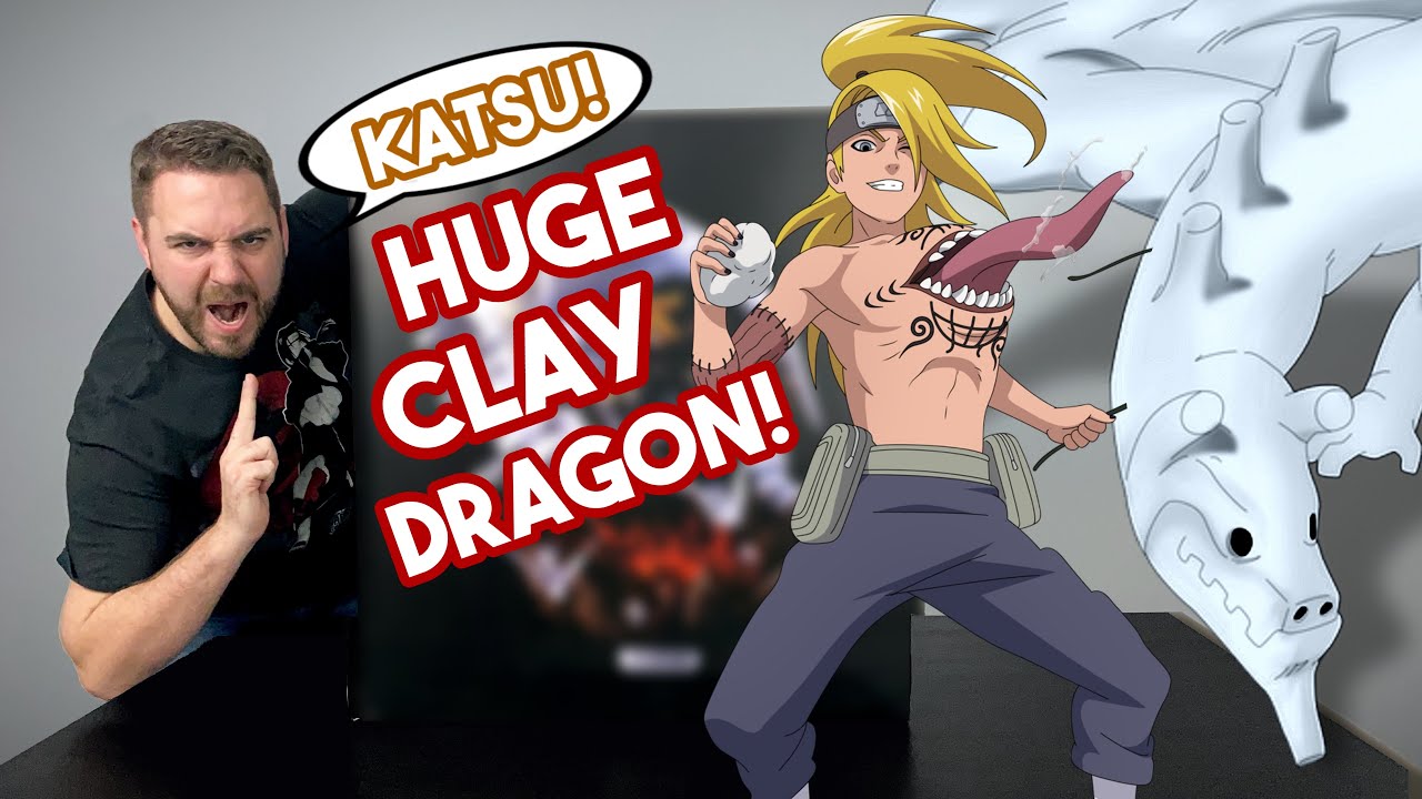 HUGE 🔥 Clay Dragon Jutsu Deidara 💣 Statue Unboxing by Surge Studio from Naruto Shippuden