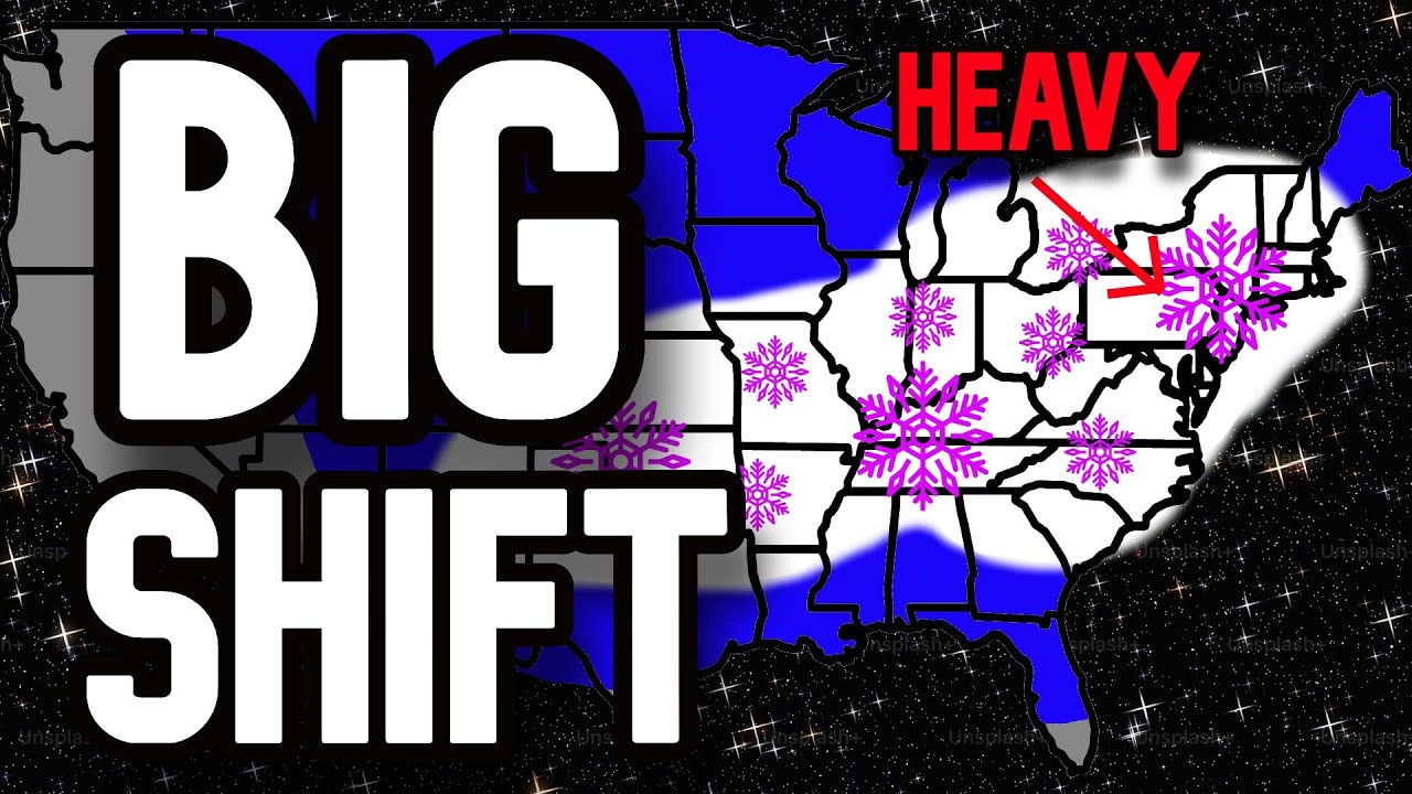 A SNOW Shift Is Bringing HIGHER Totals To Many
