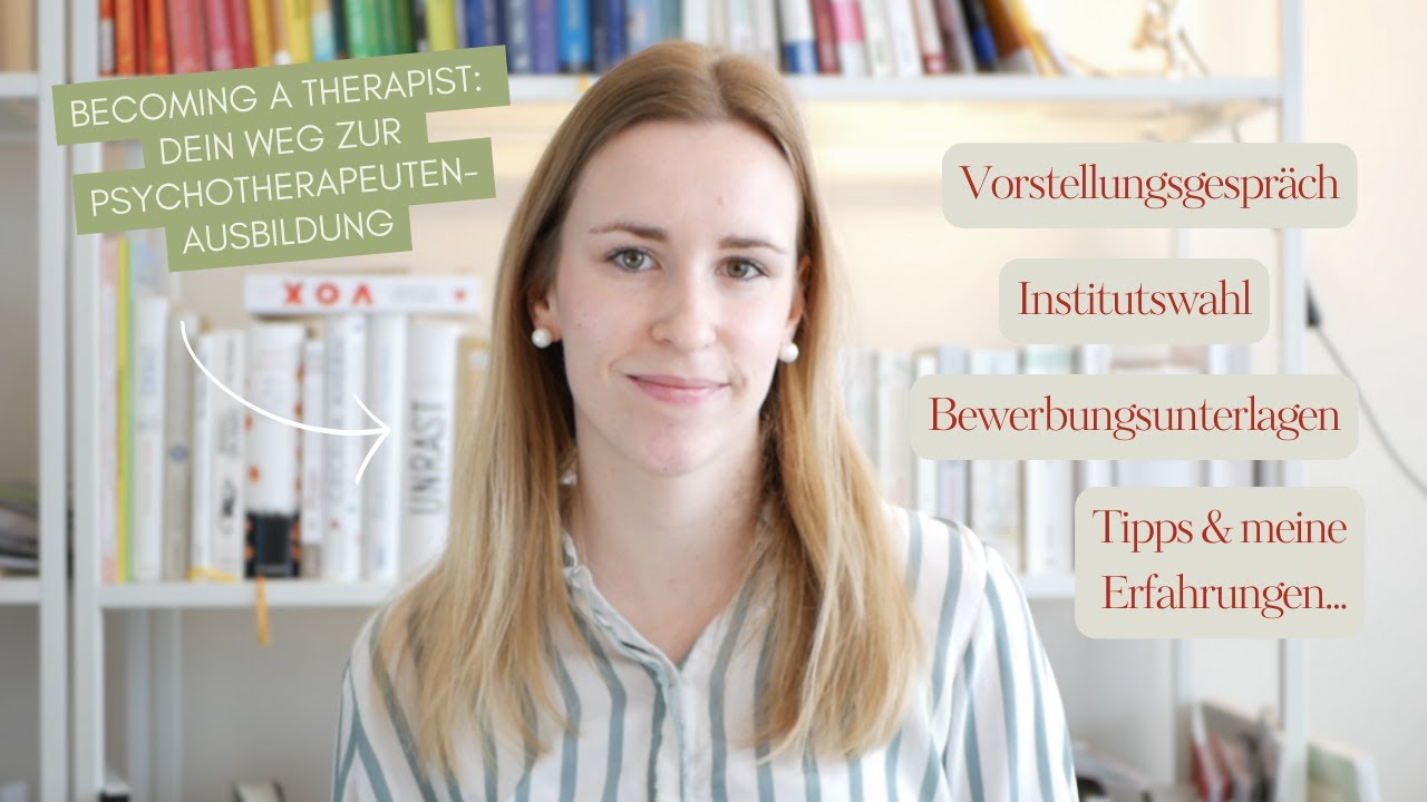 Erfolgreich für die Psychotherapeutenausbildung bewerben | Meine Erfahrungen und Tipps