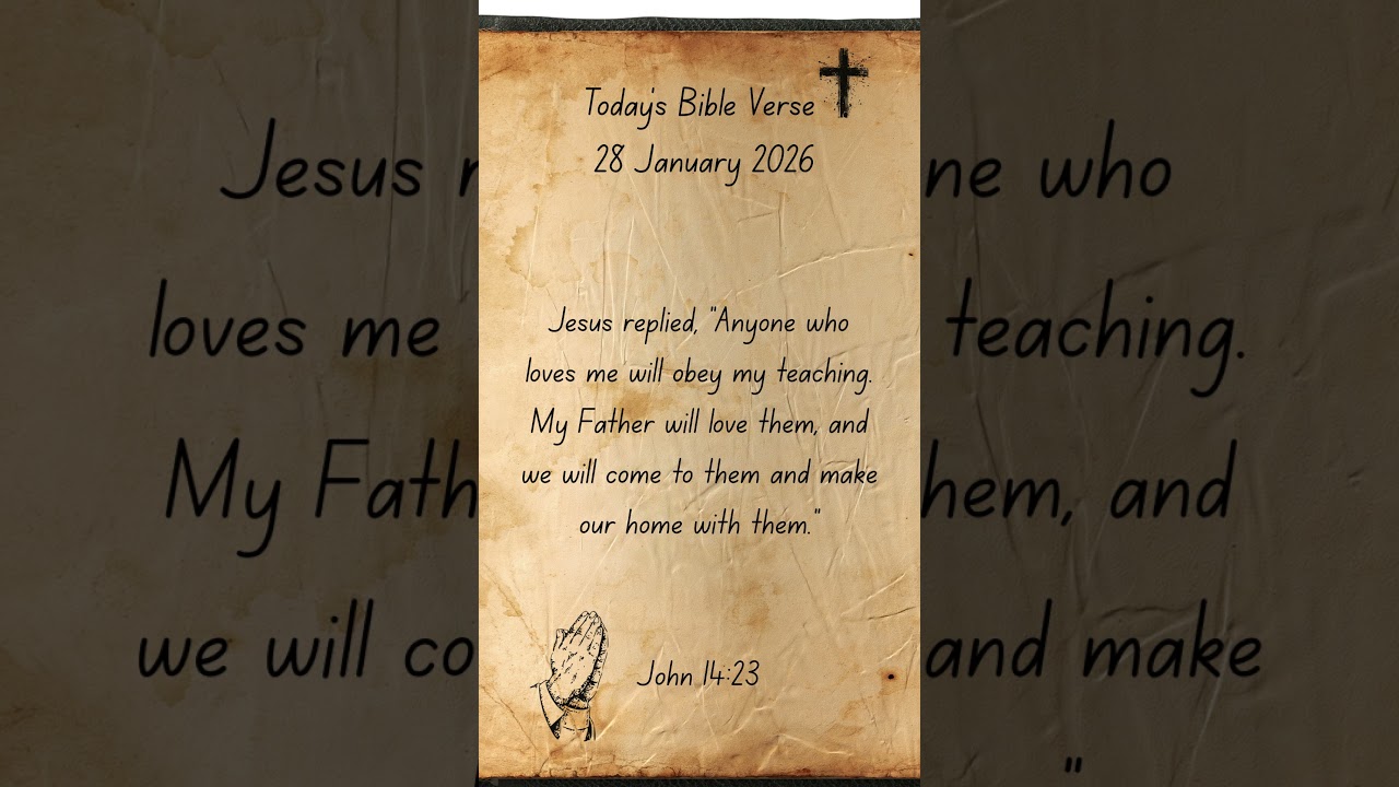 Today's Bible Verse John 