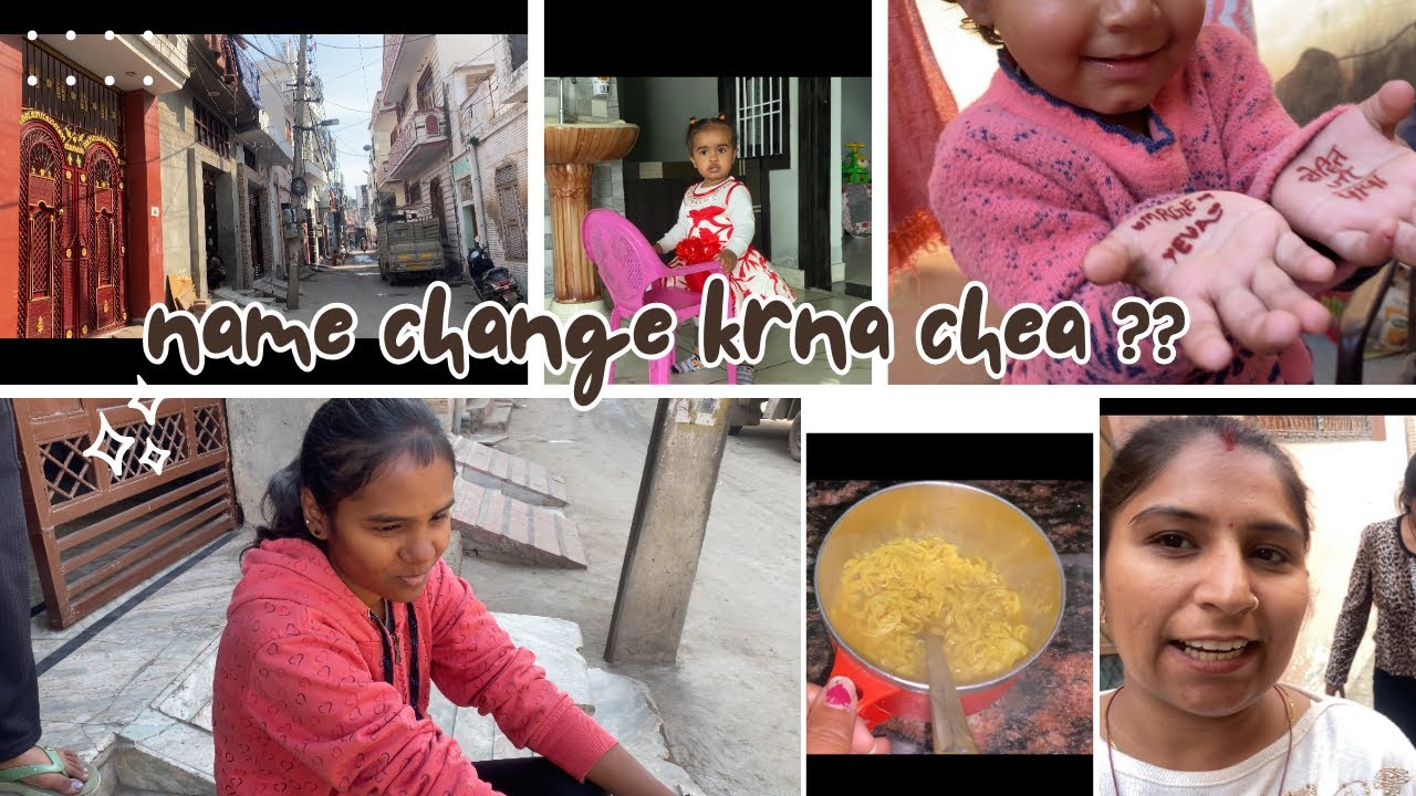 Kya channel ka name change krna chea 🤔|| nani bhut yad aye 🥺|| Eva ki mehndi || day-7 @rmgvlogs9086 
