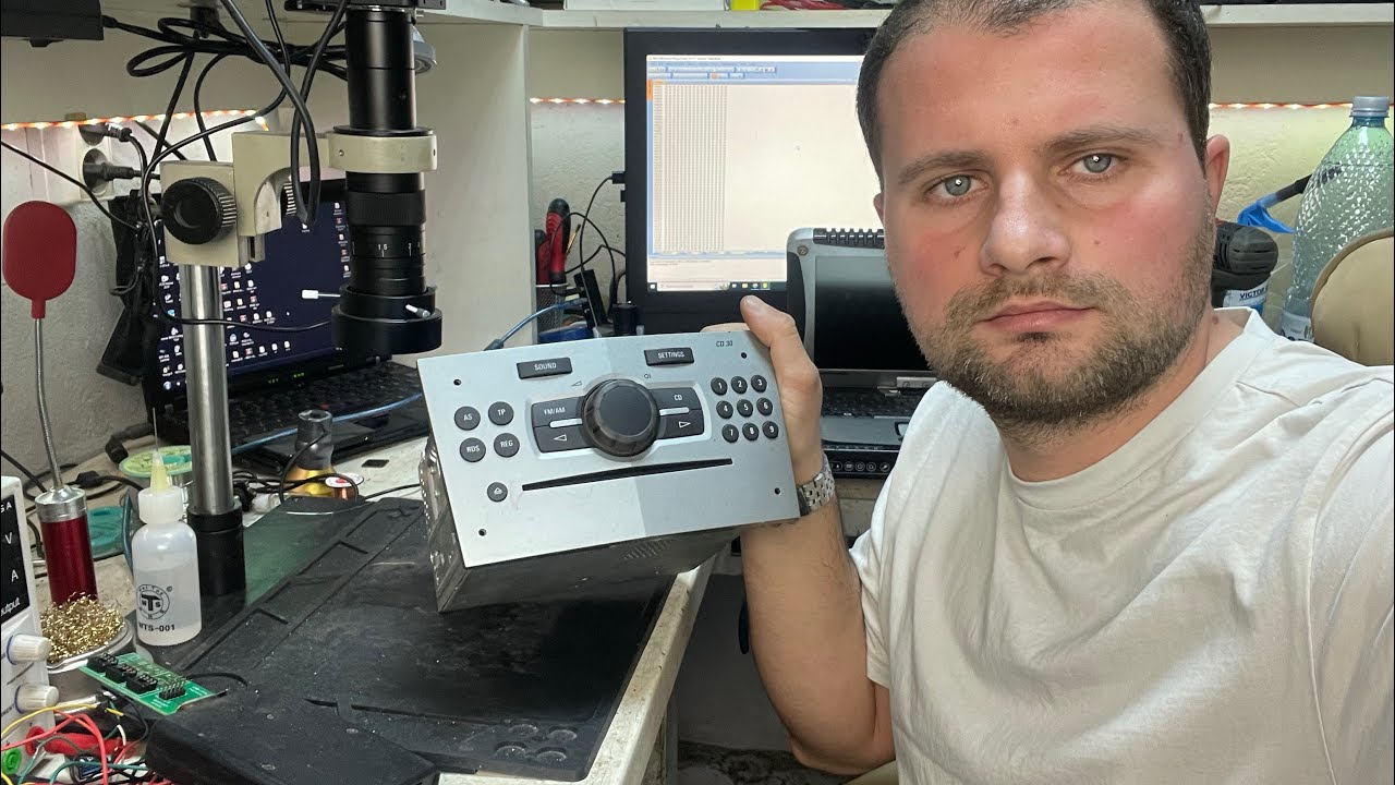 Opel astra H radio CD30 pairing reset security code