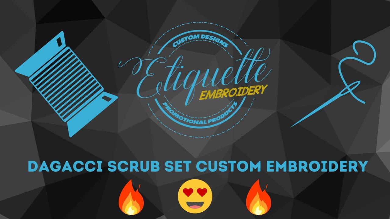 👕✨ Unboxing & Review of Custom Embroidered Dagacci Scrub Set! | #MedicalScrubs #CustomEmbroidery