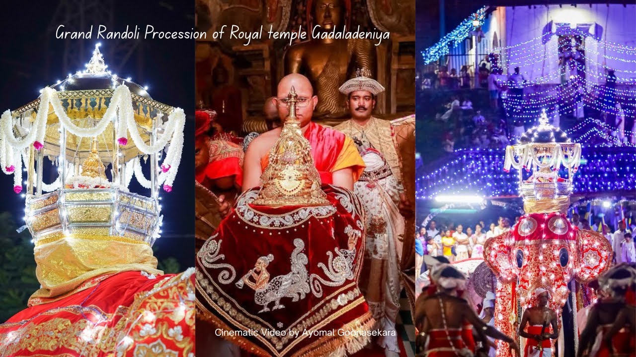 Grand Randoli Procession of Royal Temple Gadaladeniya 2025