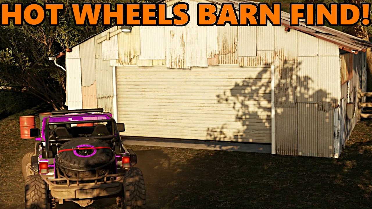 Forza Horizon 3 | LET'S PLAY HOT WHEELS! NEW BARN FIND LOCATION And JEEP TRAILCAT!