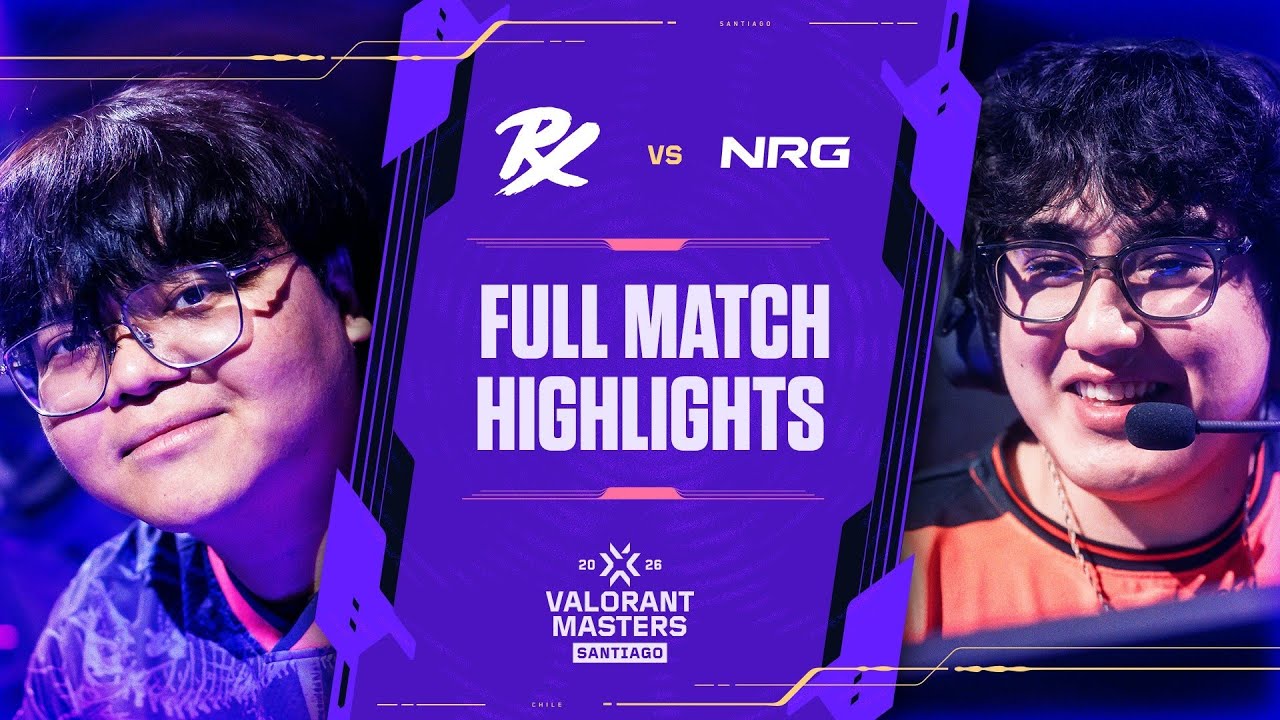 PRX vs. NRG | MATCH HIGHLIGHTS | VALORANT Masters Santiago - Playoffs
