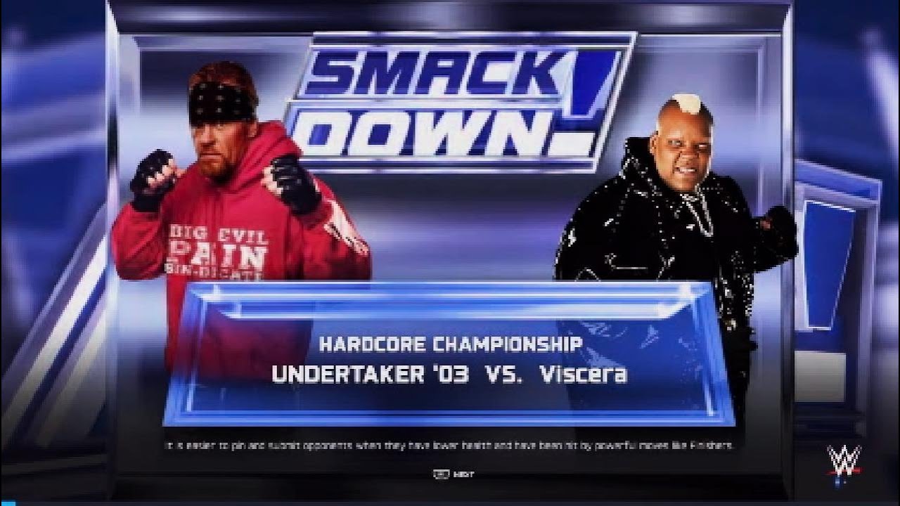 WWE 2K 🎮 SmackDown - The Undertaker ⚰️ vs. Viscera