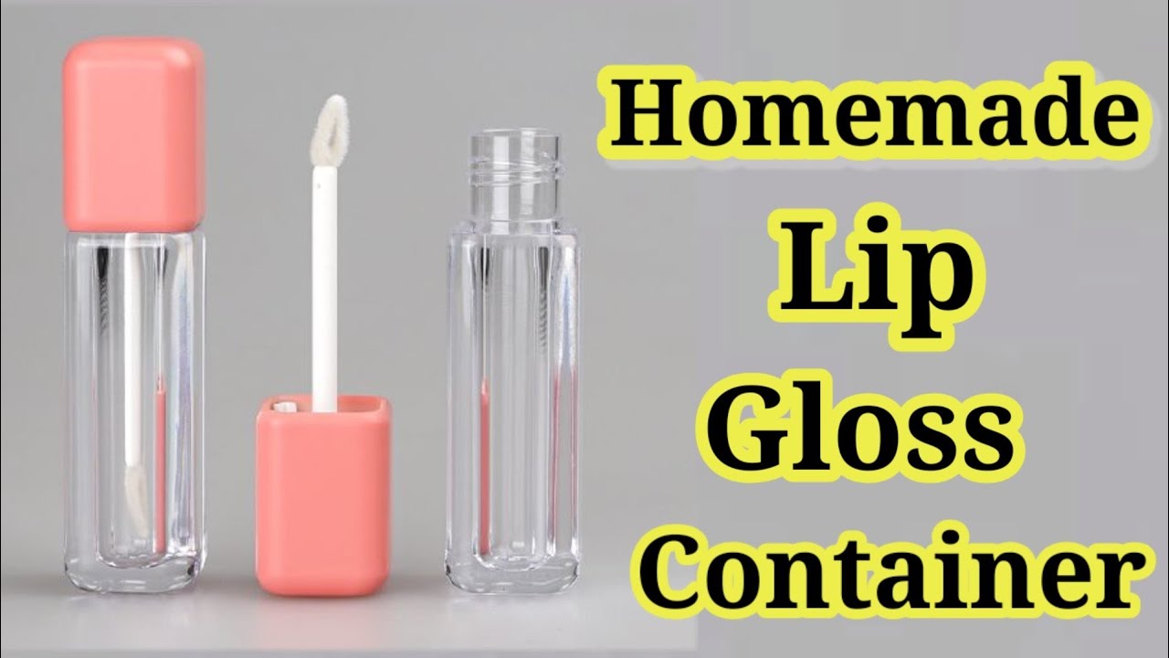 How to make lip gloss container with brush at Home || DIY Homemade Lip gloss Container at Home ||