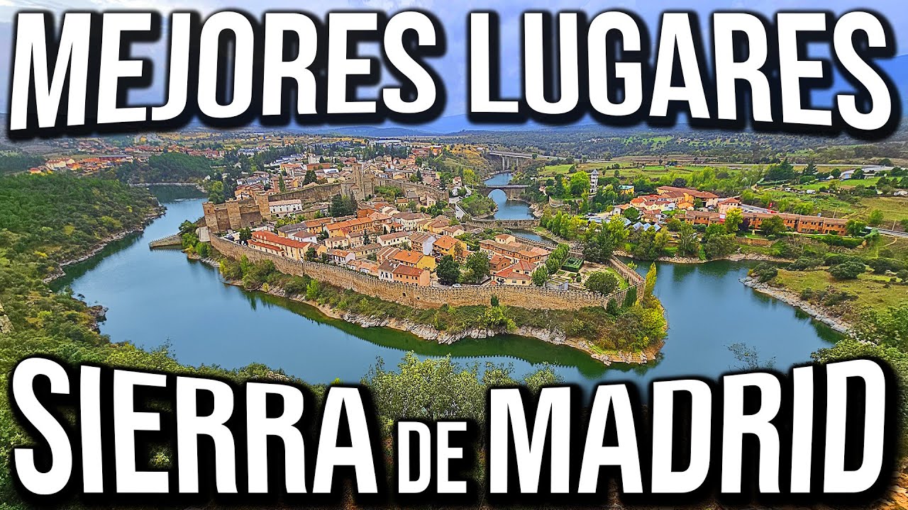 ➡️😍✅ SIERRA NORTE de MADRID TOP 7 lugares ➡️➡️ ¿Los CONOCES TODOS? ⬅️✅ MEJORES PUEBLOS y BOSQUES ✅✅
