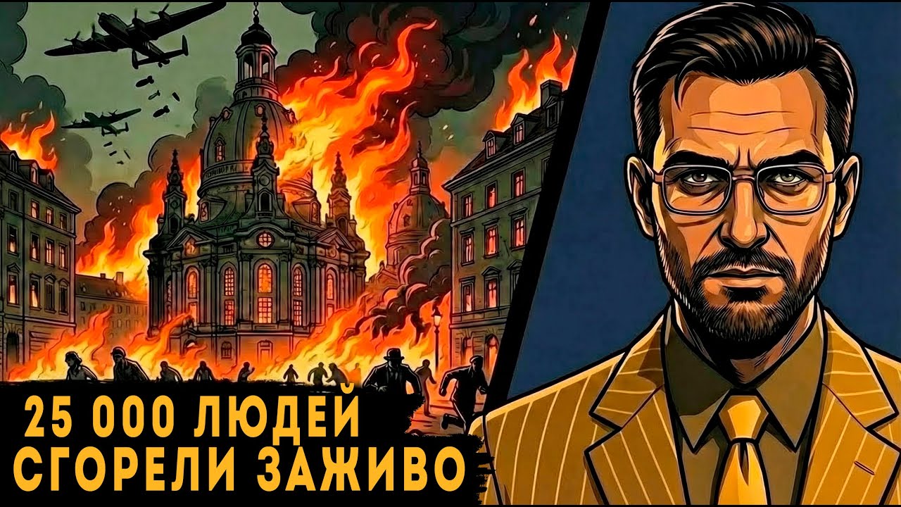 Дрезден 1945: как союзники сожгли 25 000 мирных — История самой спорной бомбардировки