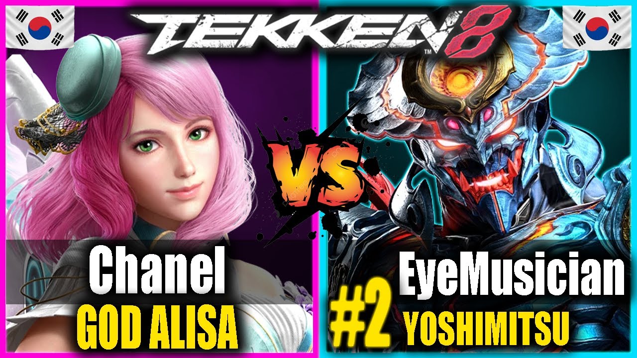 Chanel is the GOD ALISA! Chanel (ALISA) vs EyeMusician (#2 YOSHIMITSU) - Tekken 8 Replays