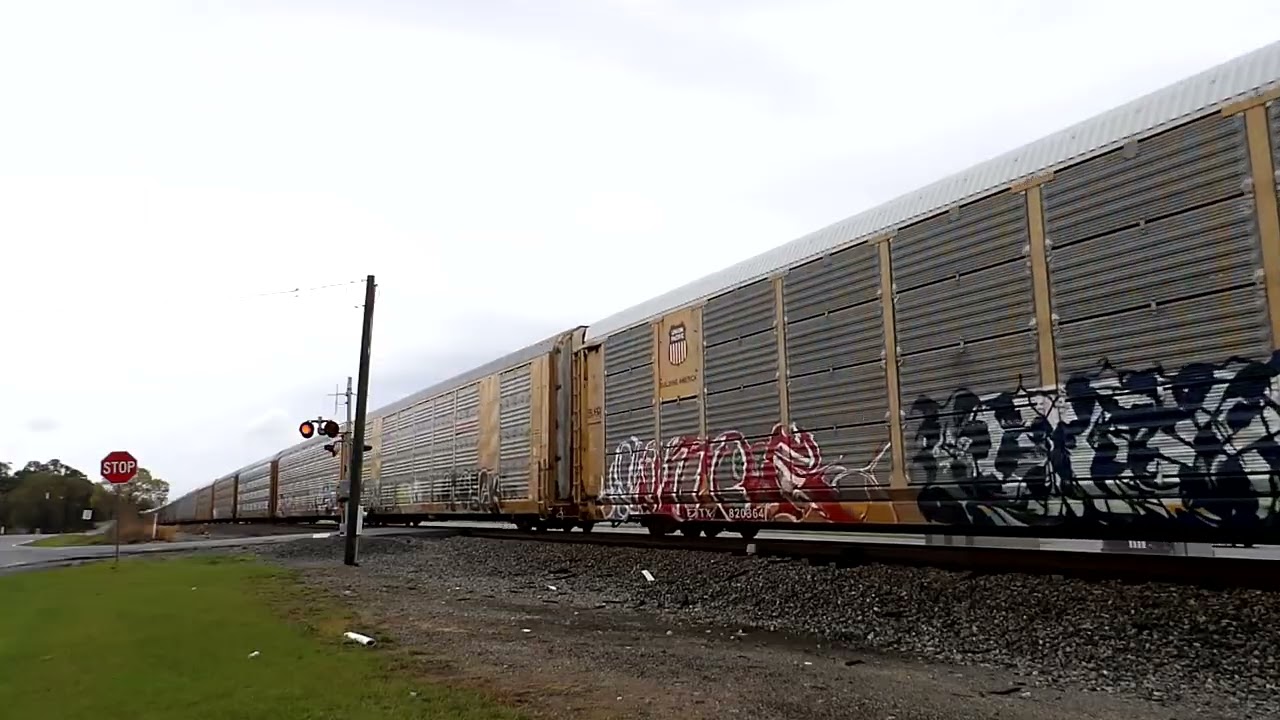 NS 9877 Leads NS 321 Through Warner Robins, GA 3-16-26