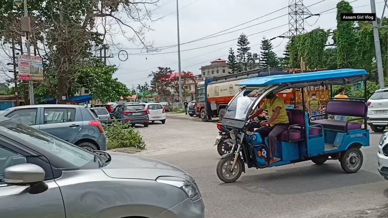 #assamgirlvlog Dhaligaon Market LOCKDOWN SOP || IOCL MARKET_CHIRANG District || Bongaigaon Assam ||