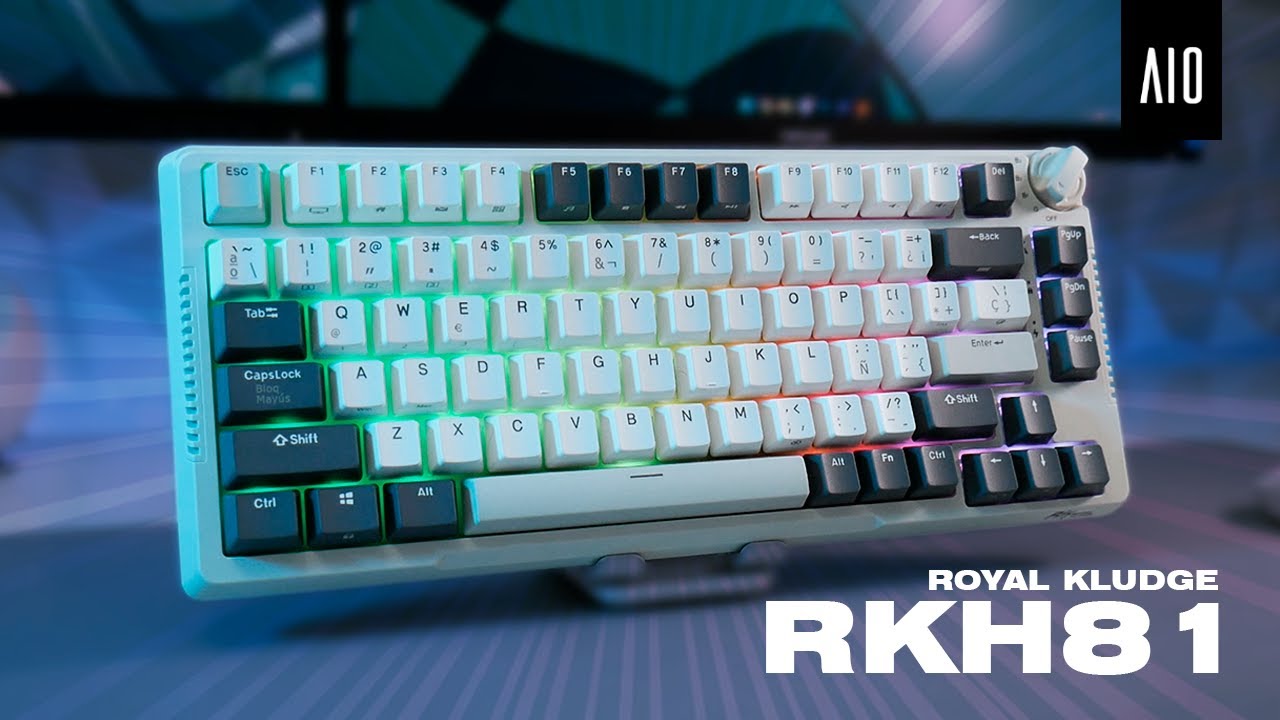 ¿El mejor TECLADO inalámbrico de 2023? I  RKh81