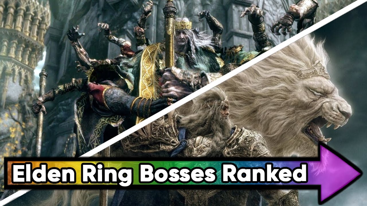 My Ranking of Elden Ring (major) Bosses from Worst to Best
